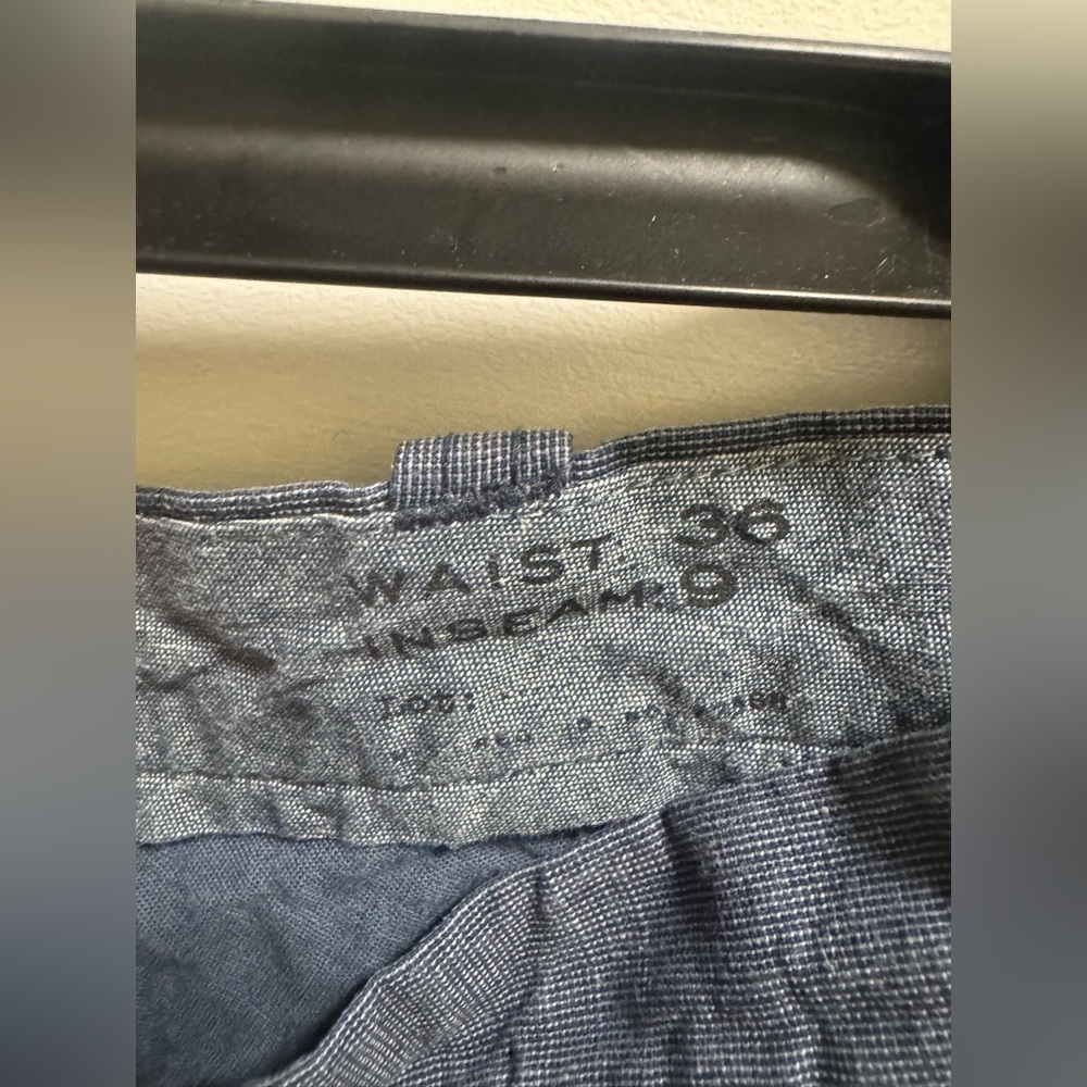Mens J. Crew Linen Blend Shorts - Picture 5 of 5